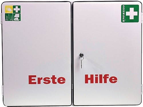 SÖHNGEN 502005 Verbandschrank LONDON B604xH462xT170ca.mm weiß 2-türig