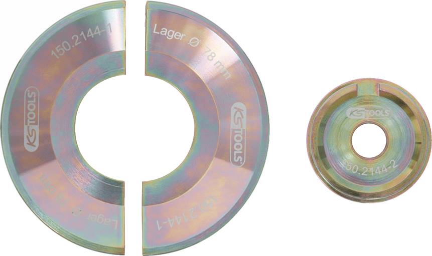 KS Tools 150.2144 Halbschalen-Satz, 3-tlg., Ford Focus/Volvo, Ø 78mm