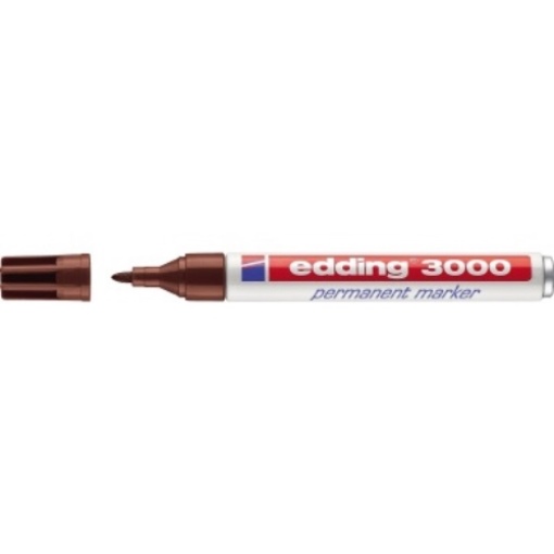 edding Permanentmarker 4-3000007 1,5-3mm Rundspitze braun