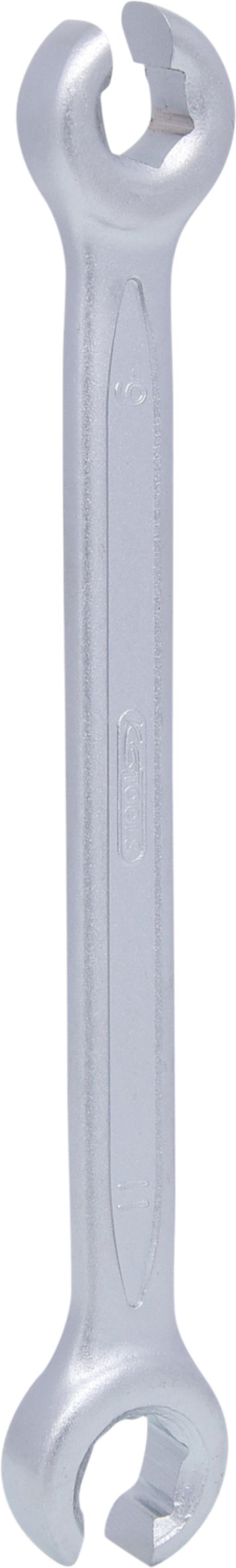 KS Tools 517.0253 CLASSIC Offener Doppel-Ringschlüssel, abgewinkelt, 9x11mm