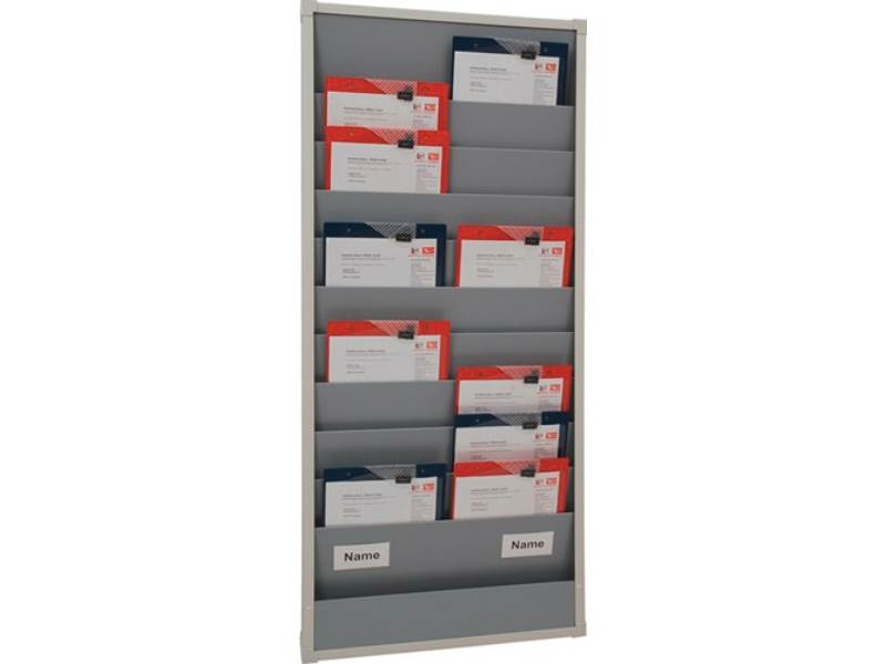 Eichner 9019-00874 Werkstattplaner  H1282xB554xT76 mm grau 2-reihig