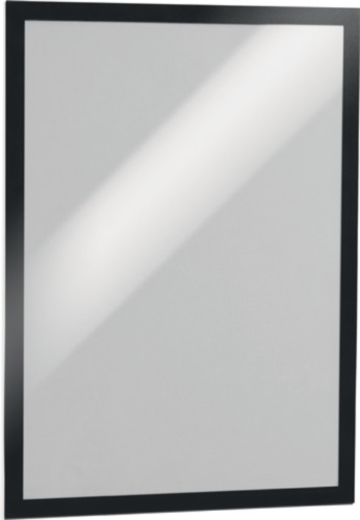 DURABLE 487201 Magnetrahmen  DIN A4 schwarz selbstklebende Rückenfolie