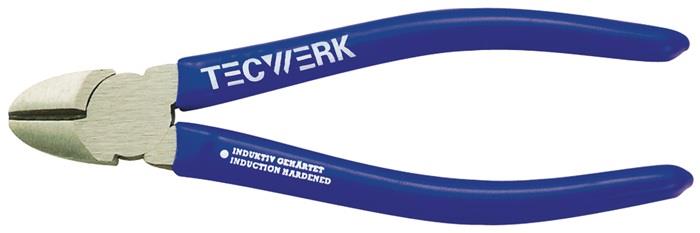 TECWERK 2000810103 Seitenschneider L.160mm Kopf pol.Ku.-Überzug max.2mm TECWERK