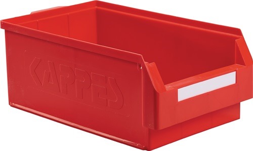 RASTERPLAN 6002.00.0151 Sichtlagerkasten  L500xB300xH200mm PE rot