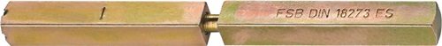 FSB 0 05 0125 00303 5700 Panikstift 05 0125 Vierkant 9 x 104 mm  geteilter Volls