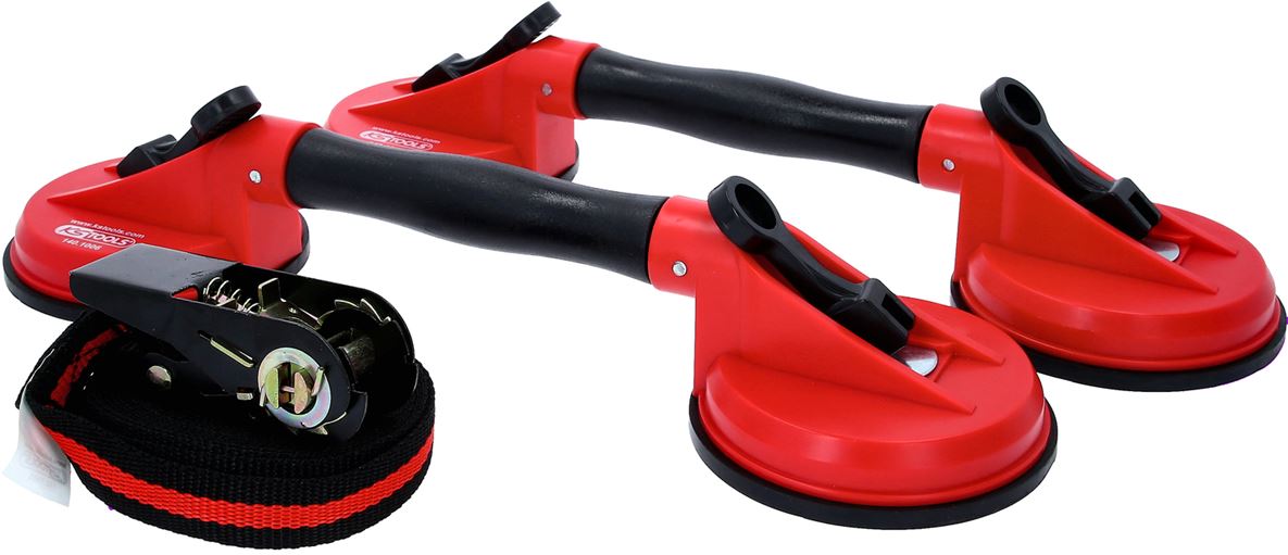 KS Tools 140.1010 Doppelsaugheber-Satz, 3-tlg.