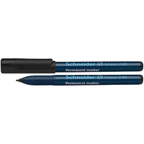 Schneider Permanentmarker Maxx 240 124001 1-2mm Rundspitze schwarz