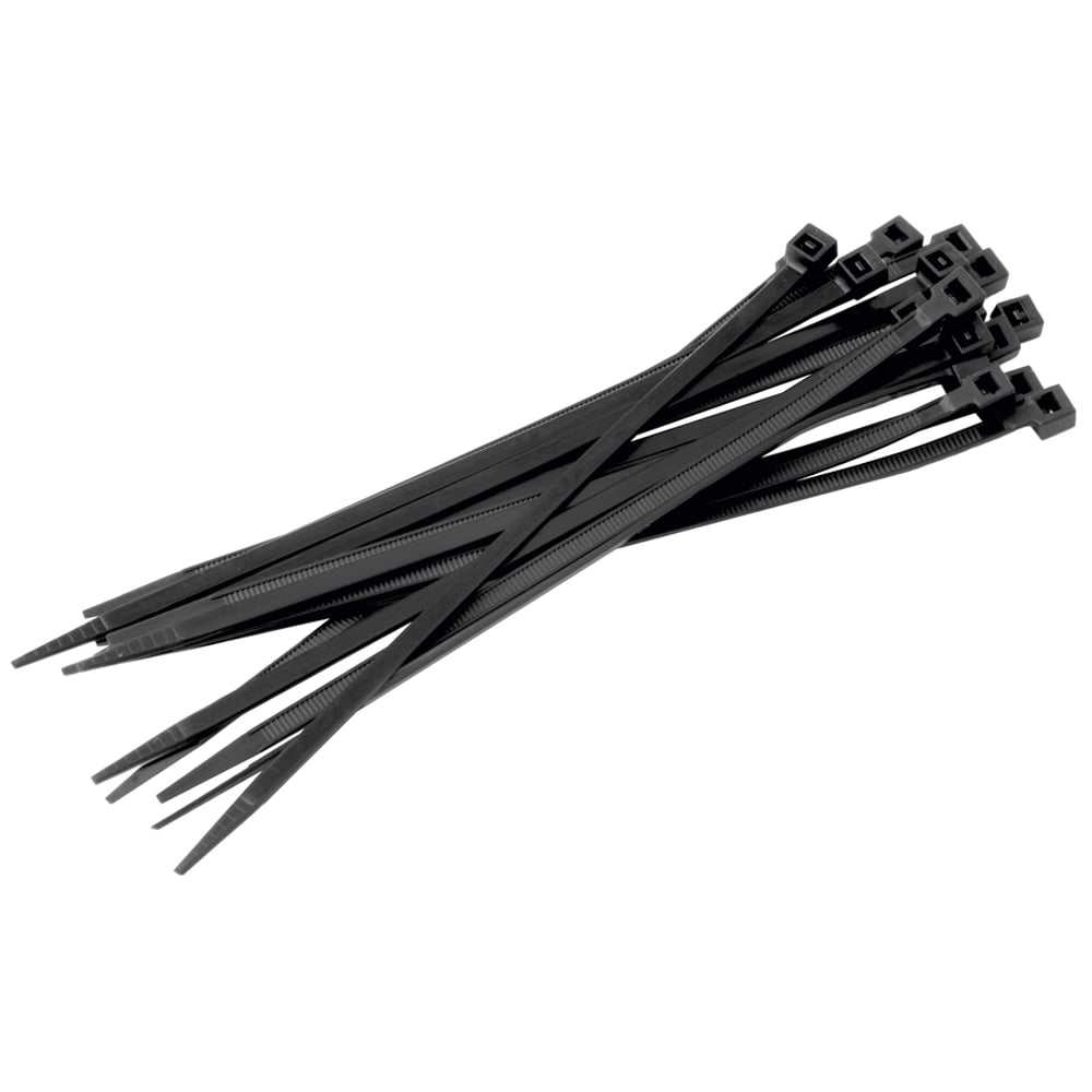 Gr .7,6 mm x 350 mm KABELBINDER SCHWARZ  CABLE TIE, BLACK