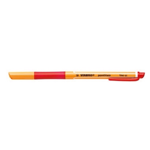 STABILO Tintenroller pointVisco 1099/40 0,5mm Kappenmodell rot