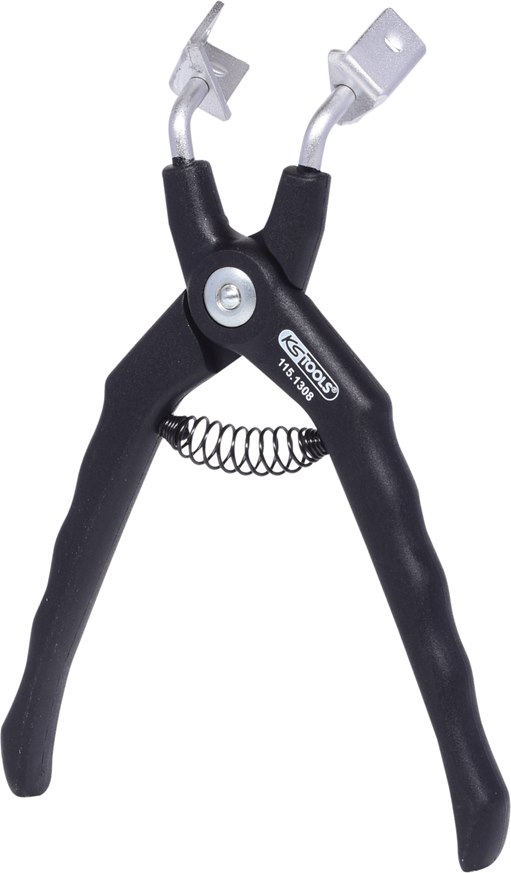 KS Tools 115.1308 Relais-Zange 45° gebogen 
