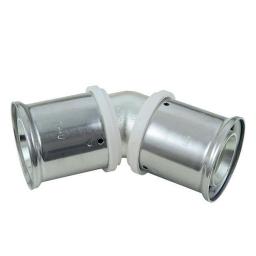 MULTITUBO 23260 Press-Winkel  45Gr 40 x 40 mm