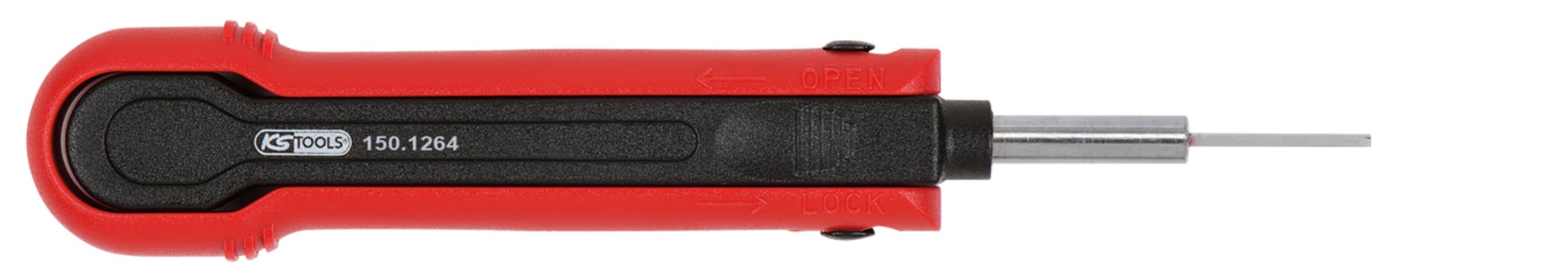 KS Tools 150.1264 Entriegelungswerkzeug für Flachsteckkontakte Standard 1,48mm