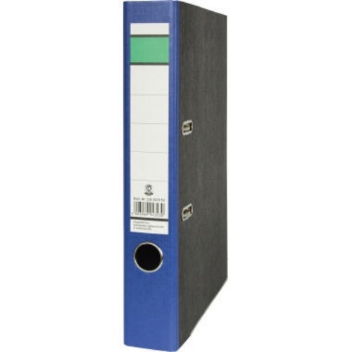 Ordner DIN A4 50mm Recycling Pappe blau
