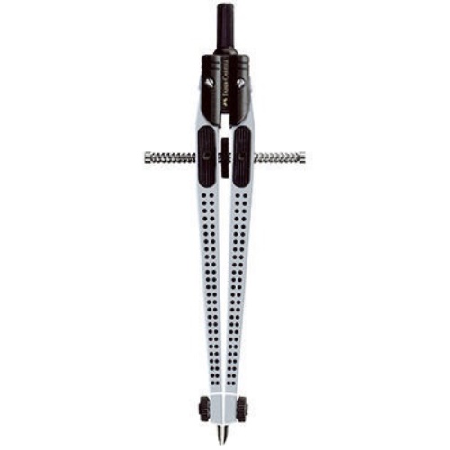Faber-Castell Zirkel GRIP 2001 174472 Metall silber
