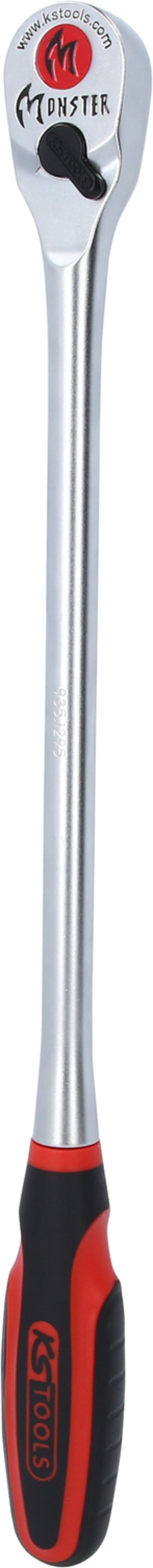 KS Tools 1/2'' Monster Umschaltknarre, lang, 100 Zahn