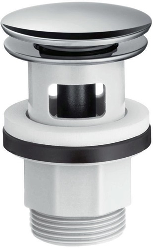 HANSGROHE 50105000 Ablaufgarnitur hansgrohe chrom für Waschtisch- und Bidetmisch