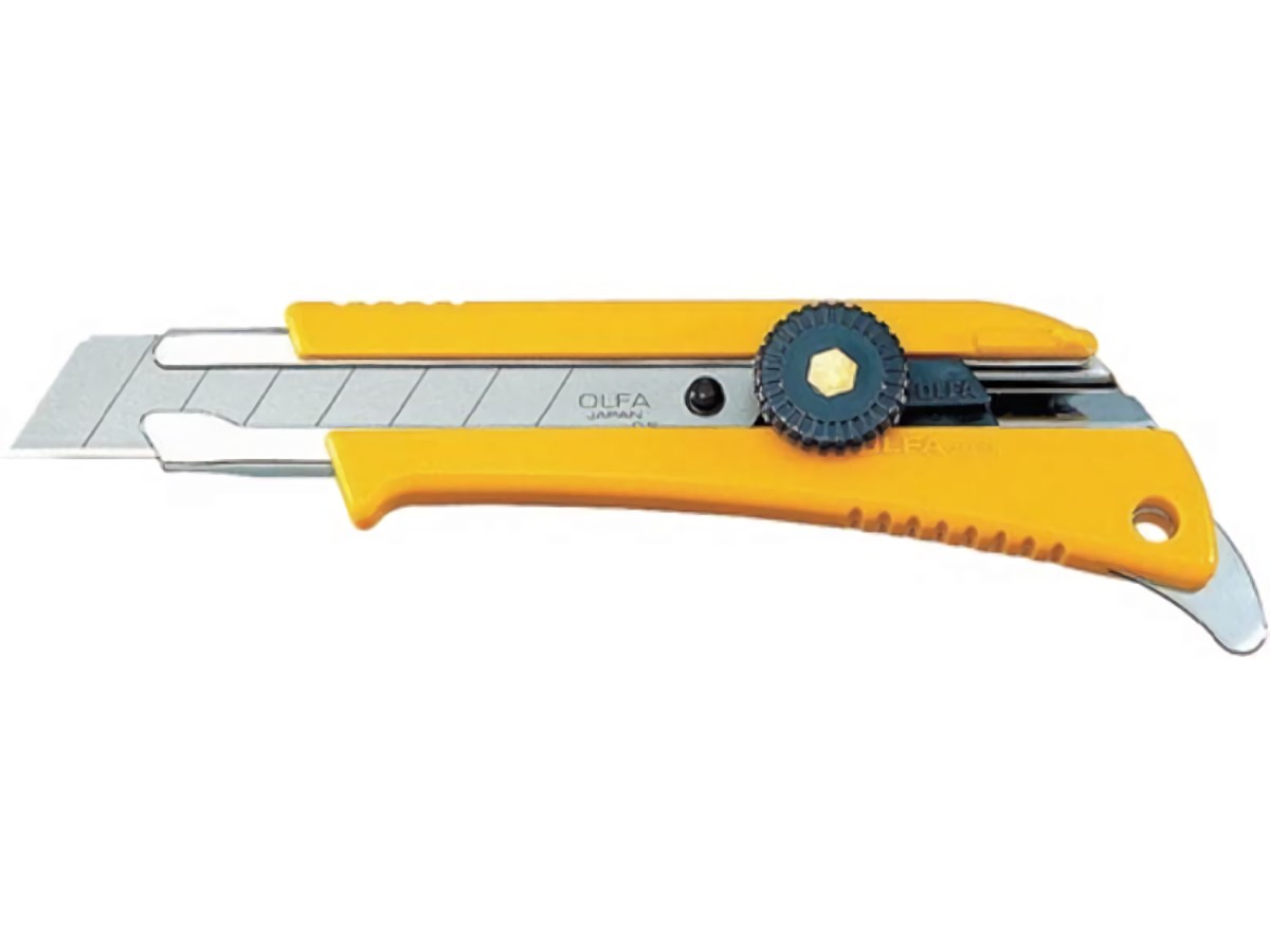 OLFA SUPER L 175 Cuttermesser  Klingenbreite 18 mm Länge 155 mm mit Feststellräd