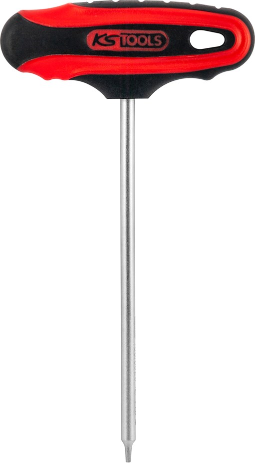 KS Tools 158.8016 ERGOTORQUEplus T-Griff-Torx-Stiftschlüssel, T6