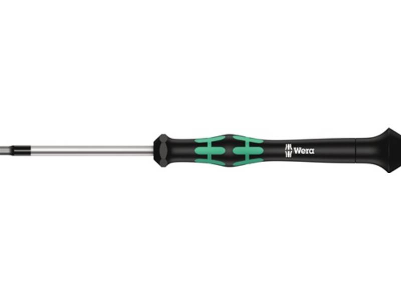 WERA 05118072001 Elektronik-Feinmechanik-Schraubendreher 2054 6-KT. 3 mm Klingen