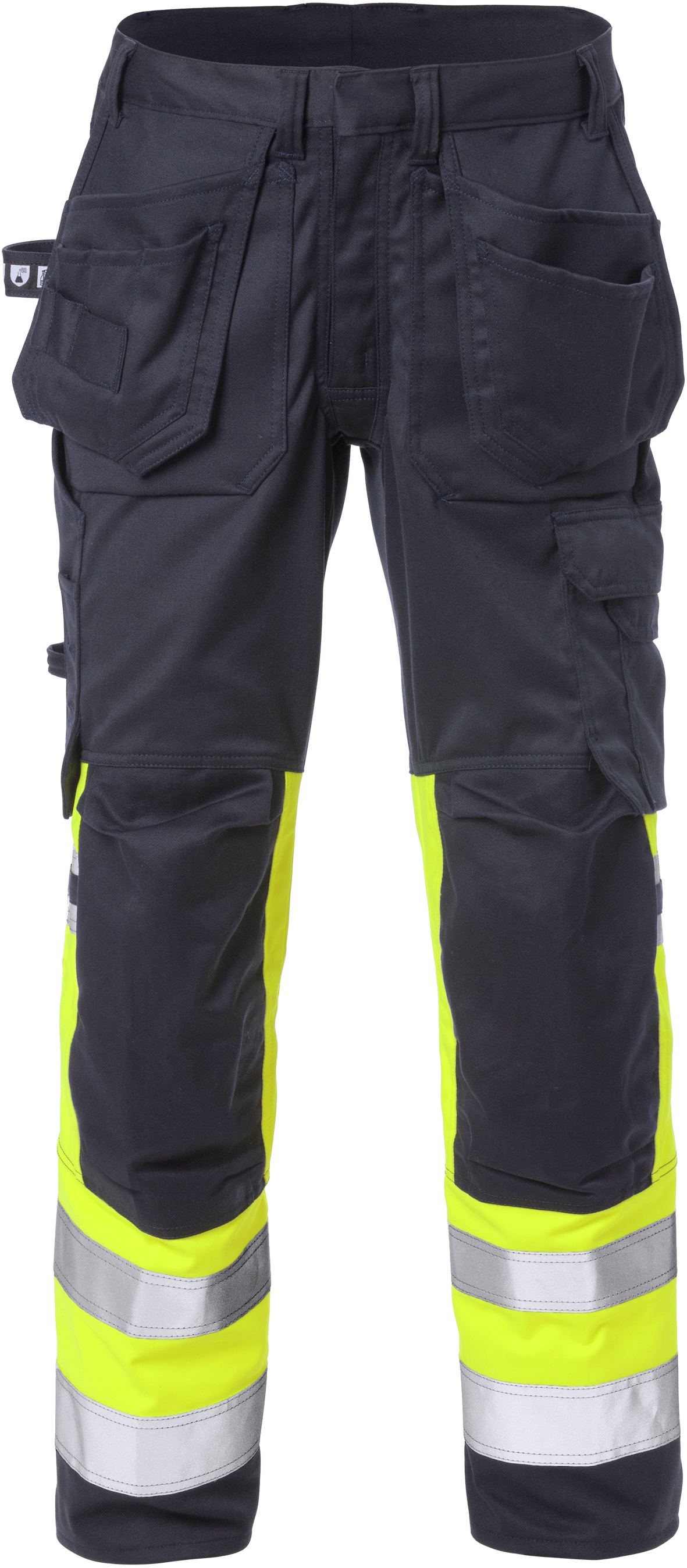 FRISTADS 129521-171-50 Flamestat trouser 2171 ATHF Warnschutz-Gelb/Marine Gr. 50