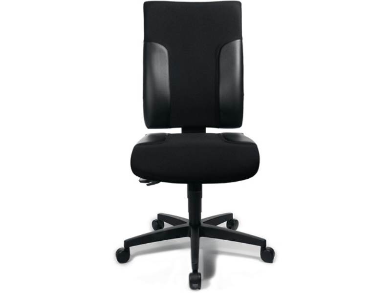 TOPSTAR TF200S100 Bürodrehstuhl  mit Synchrontechnik schwarz/schwarz 420-540 mm