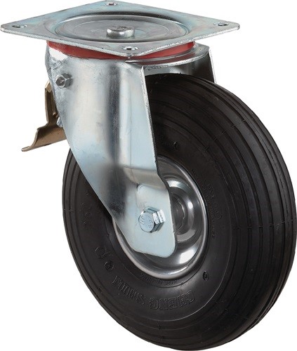BS ROLLEN L420.C90.260 Luftrad  Rad-Ø 260 mm Tragfähigkeit 130 kg mit Anschraubp