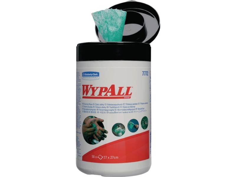 KIMBERLY-CLARK 7772 Handreinigungstuch WYPALL 7772 ohne Einsatz von Wasser 50 St