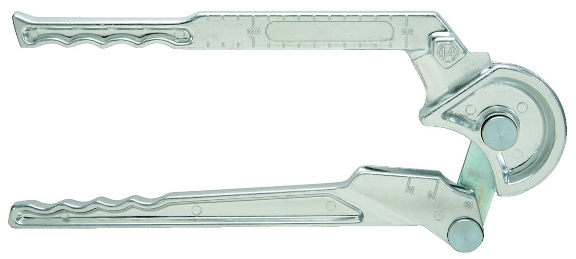 KS Tools 122.0015 Kupferrohr-Zweihand-Bieger, Ø 15mm