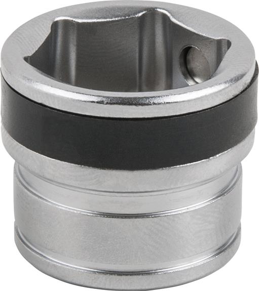 KS Tools 150.1408 3/8'' Öldienst-Sechskant-Stecknuss mit Magnet, 19 mm
