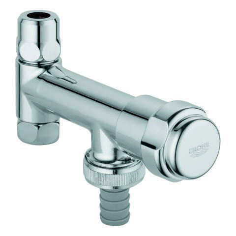 GROHE 41030000 Waschmaschinenanschluss Eggemann 41030, 3/8Zoll chrom DN 10 chrom