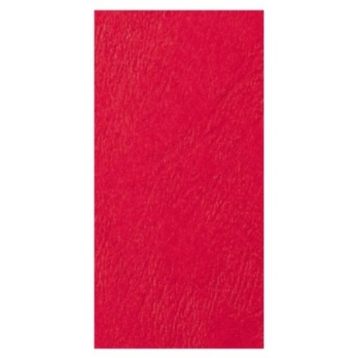 GBC Einbanddeckel LeatherGrain CE040031 DIN A4 rot 100 St./Pack.