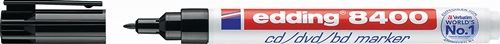 EDDING 4-8400001 CD/DVD/BD Marker 8400 schwarz Strichbreite 0,5-1 mm Rundspitze
