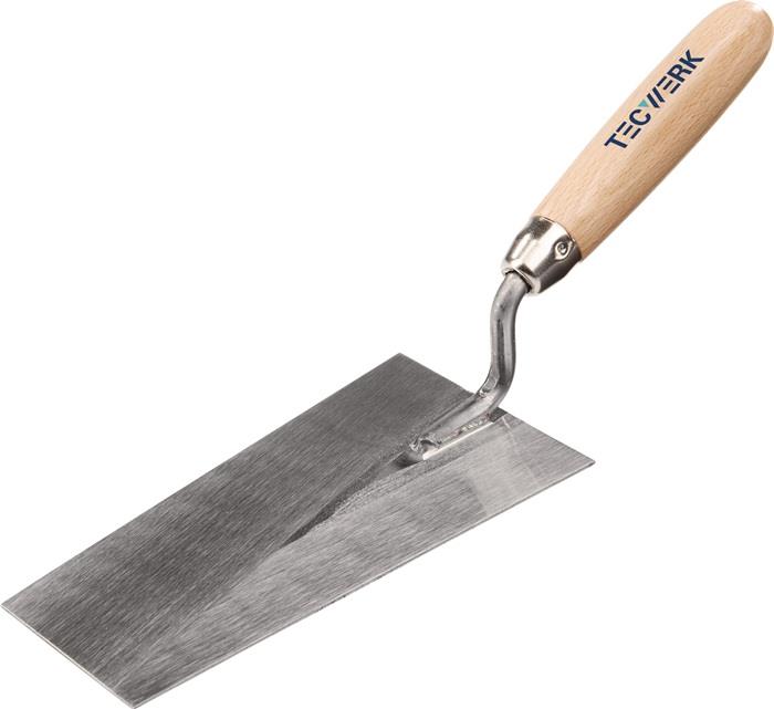 TECWERK 2000816726 Berner Putzkelle L.160mm B.85mm gehärtet,m.H-Heft STA TECWERK