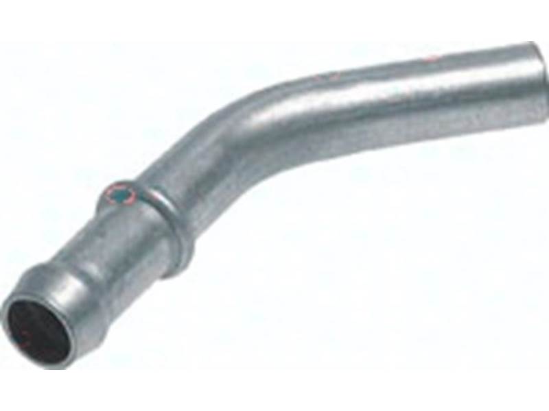 45°-Schlauchnippel Rohr 6, Schl. 5 - 6mm, Stahl verzinkt 861 45 0400