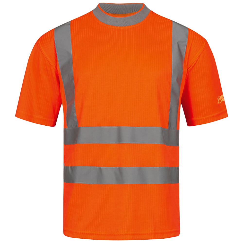 Gr .XL (58/60) *BRIAN* UV-WARNSCHUTZ-T-SHIRT ORANGE orange *BRIAN* HIGH VIS T-SH