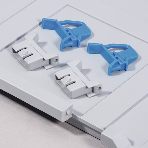 ALLIT 456785 Scharnierverschluss  blau passend für Scharnierdeckel