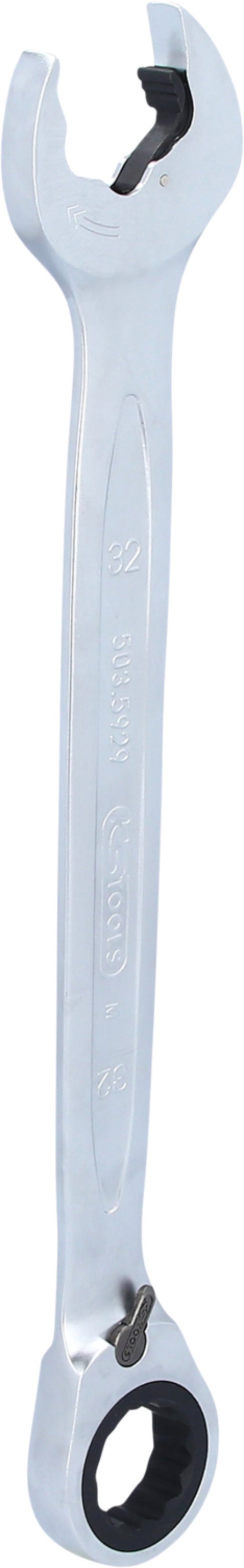 KS Tools 503.5929 DUO GEARplus Ringmaulschlüssel,Maul-Ratschenfunktion 32mm, ums