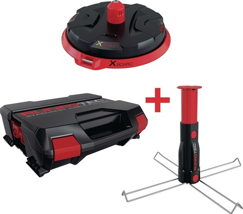 RUNPOTEC 10170 Kabelabroller XB300 Ø 300 mm, mit Multifunktionsdorn Tragfähigkei