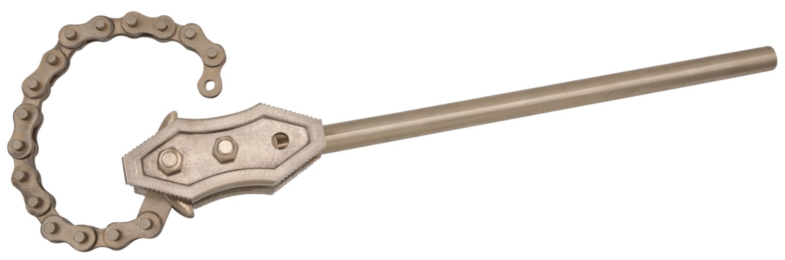 KS Tools 963.1718 BRONZEplus Kettenrohrzange, Ø max.65mm
