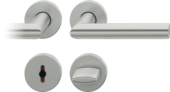 FSB 0 12 1076 01954 0105 Rosettengarnitur 12 1076 Aluminium 0105 rund WC-R8 DIN