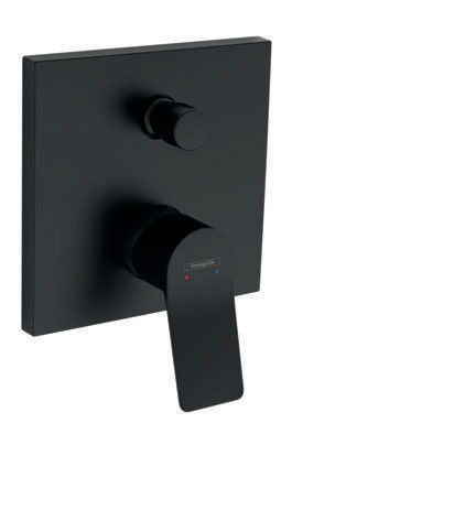 HANSGROHE 75415670 Fertigmontageset VIVENIS mattschwarz iBox Einhebel-Wannenmisc