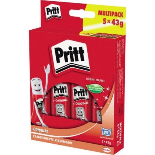 Pritt Klebestift PS8BF 43g Kunststoffhülse 5 St./Pack.