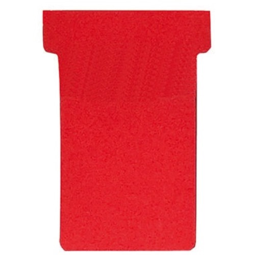 Franken T-Karte TK201 Größe2 84x48mm rot 100 St./Pack.