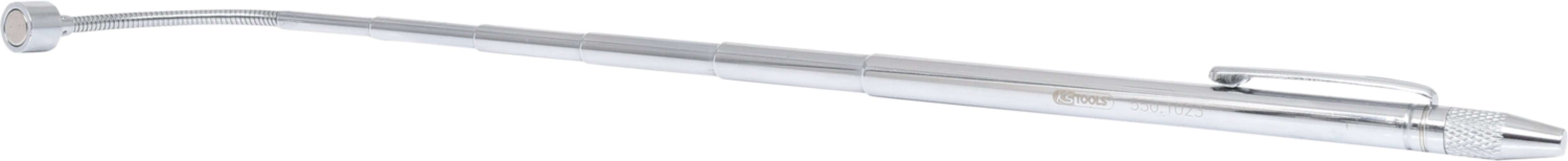 KS Tools 550.1023 2in1 Teleskop-Magnetheber mit Waschdüsen-Reinigungs- und Einst