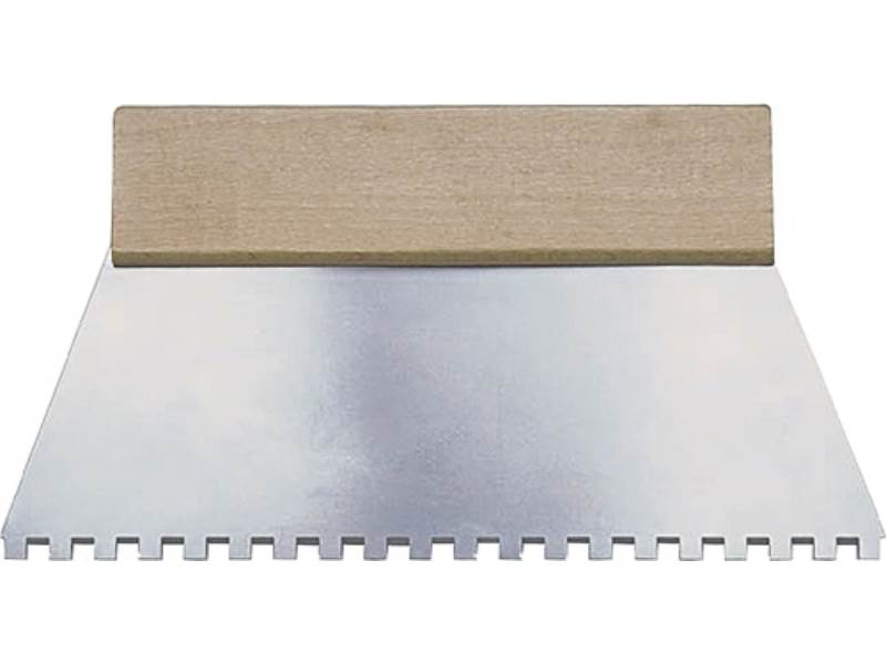 HUFA 9587 Kleberspachtel HUFA Breite 180 mm Zahnung 8 x 8 mm Holzgriff