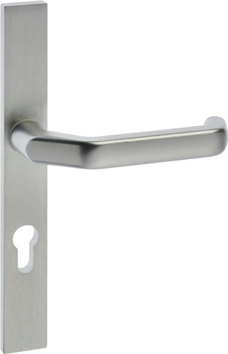 EDI 2320/9203/01 Profiltürgarnitur 2320/9203 Aluminium F1 PZ für Türstärke 68-77