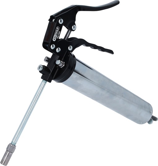 KS Tools 980.1020 Einhand-Fettpresse mit starrem Füllrohr, 350mm