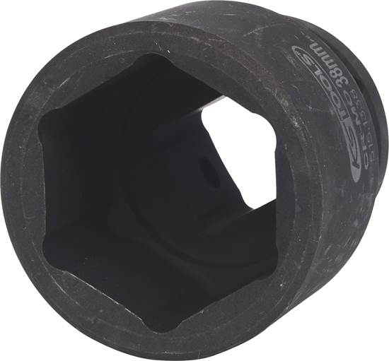 KS Tools 515.1338 3/4'' Sechskant-Kraft-Stecknuss, kurz, 38mm