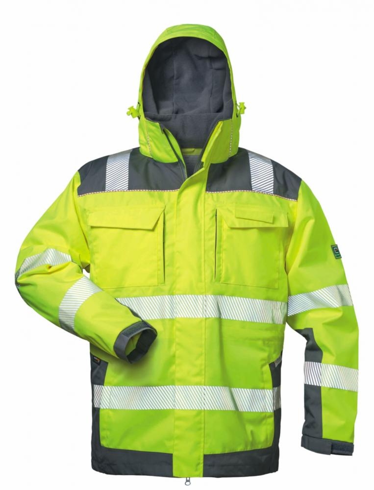 Gr .XL (58/60) *RUFUS* 2IN1 WARNSCHUTZJACKE GELB/GRAU gelb *RUFUS* 2IN1 HIGH VIS