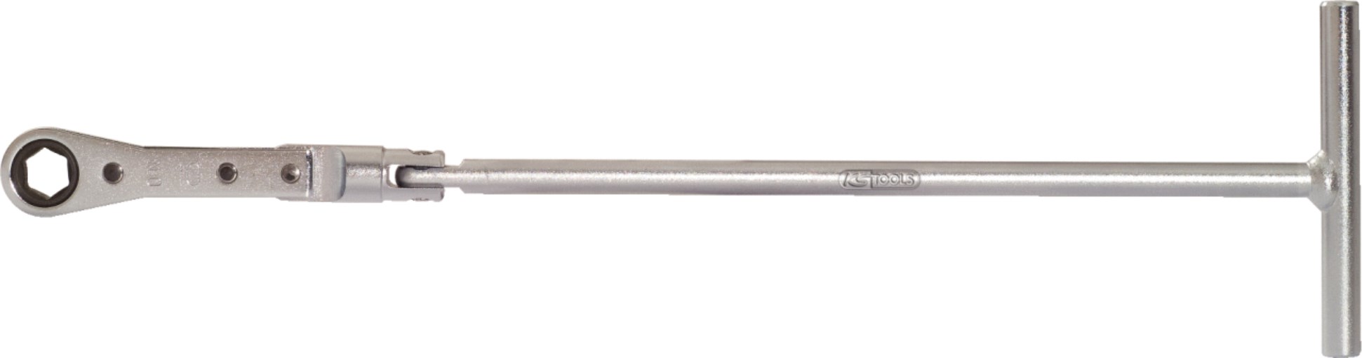 KS Tools 500.7341 Glühkerzen-T-Griff-Ringratschen-Hubknarre, 10mm